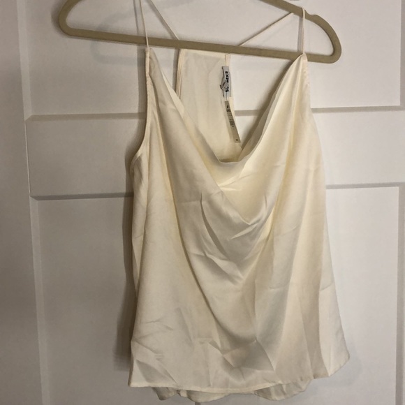 Ivory EXPRESS Cowl Camisole top - Picture 2 of 2